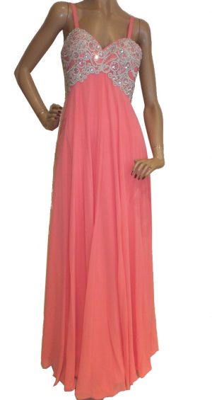 5991LK5c Abendkleid Gr 32-36