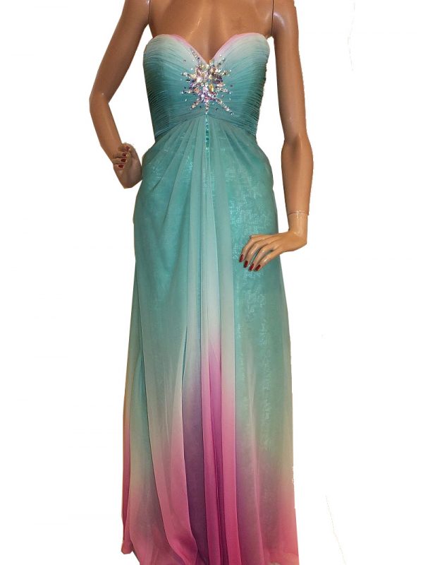 5618LK4 Abendkleid Gr 34