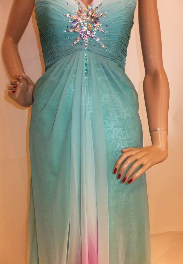 5618LK4 Abendkleid Gr 34