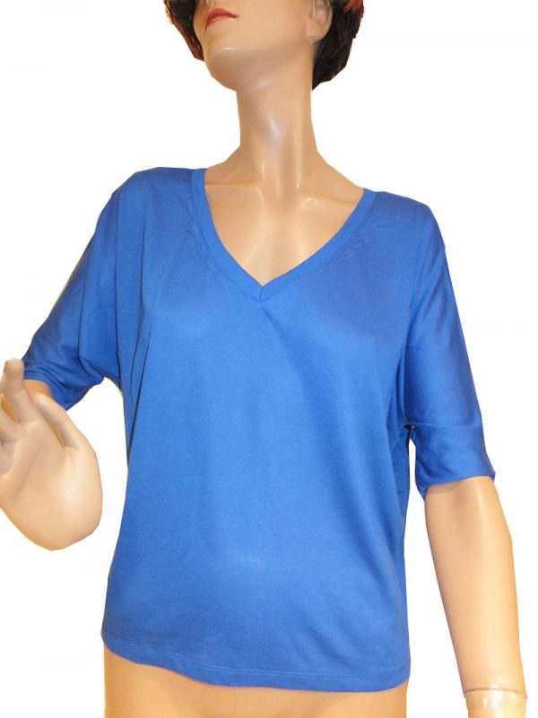 7645ST8blau Shirt Gr 38