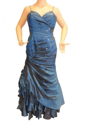5095LK3 Abendkleid Gr 50-52