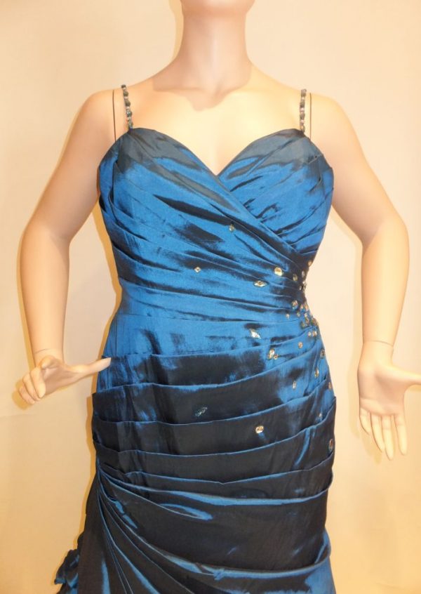 5095LK3 Abendkleid Gr 50-52