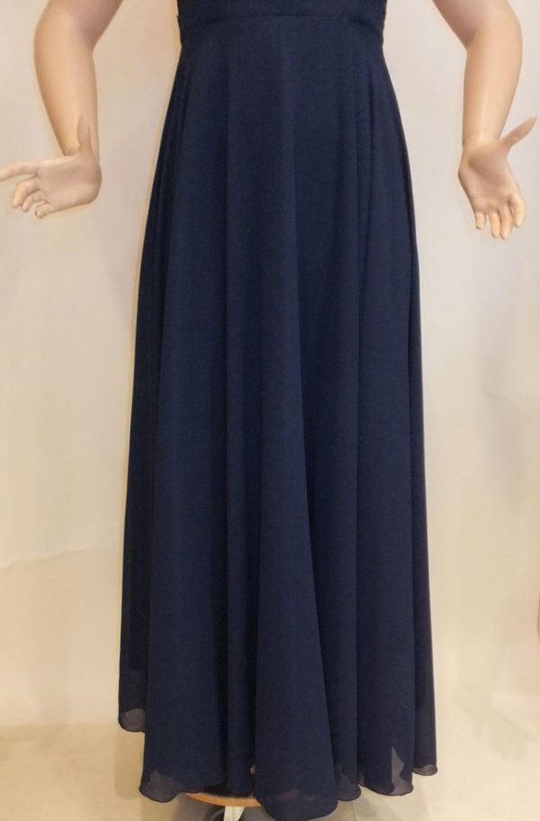 7721SK9 Abendkleid blau Gr 42