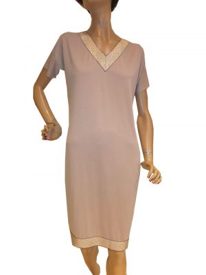 7768MK9 Kleid beige Gr 42