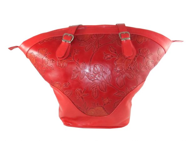 7790DT9 déqua Tasche Unikat rote Rosen