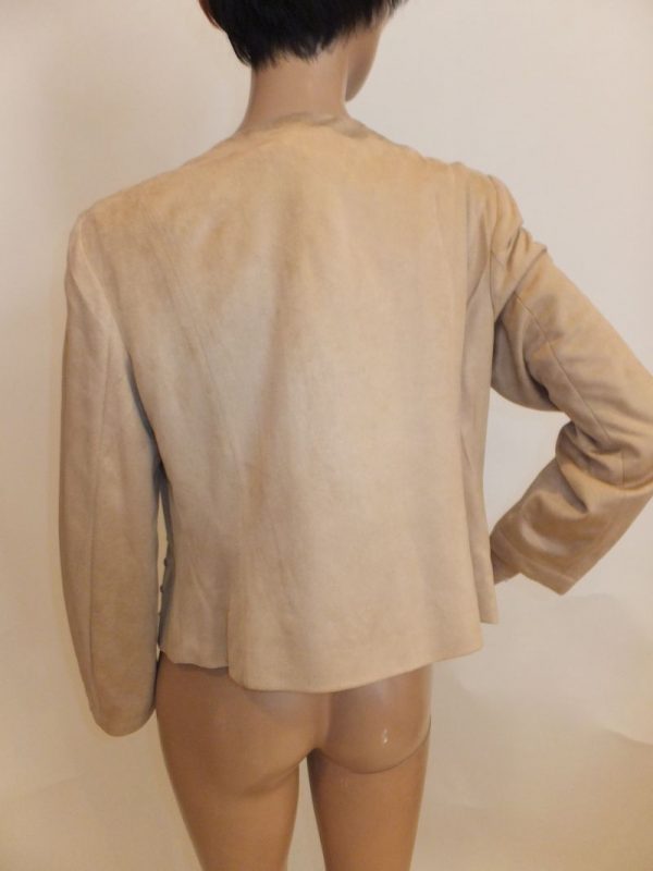 6498BJ6 Jacke Lederoptik