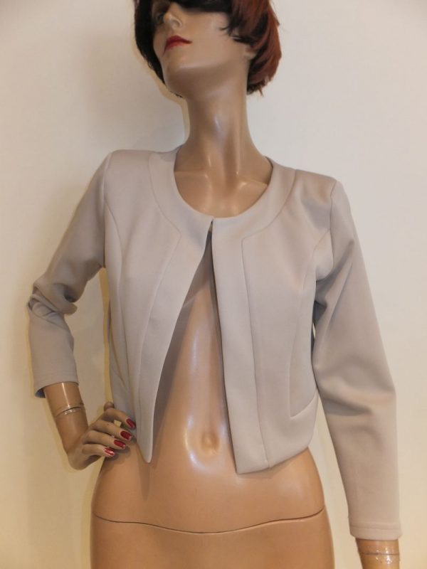 5118BW3beige Bolero Gr 38