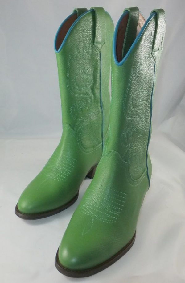 8187PS0 hellgrün Western Stiefel Gr 38 u 39 (Alyss)