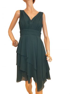 8182SK0 Kleid smaragdgrün Gr 36-38