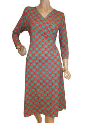 8200LK0 grün-pink Kleid Lalamour Gr  40