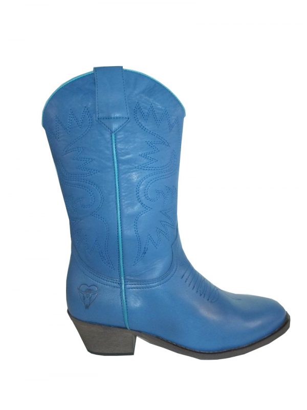 8187PS0 blau Stiefel Gr  38 (Juliana)