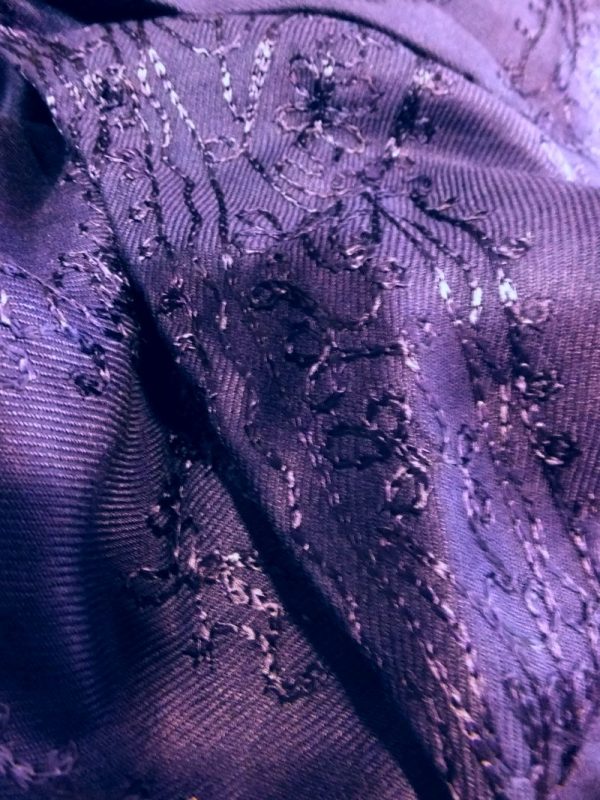 3324PS9 Schultertuch violett