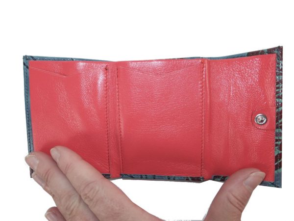 7220DG8B déqua Mini-Geldbörse blau-rot