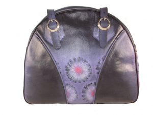 7218DT8 déqua Tasche groß violett-schwarz