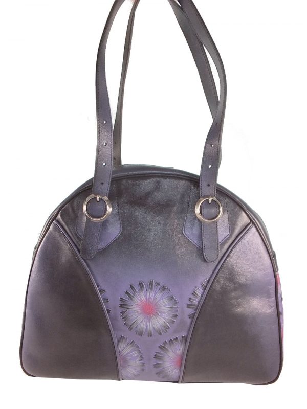 7218DT8 déqua Tasche groß violett-schwarz