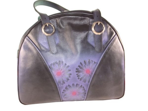 7218DT8 déqua Tasche groß violett-schwarz