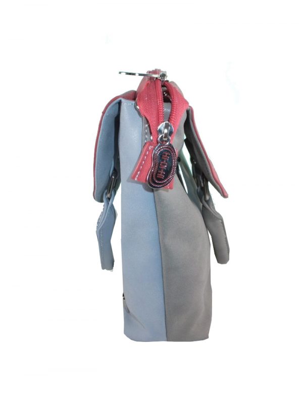 7261HT8A  Hi-Di-Hi Tasche rose-hellblau-grau