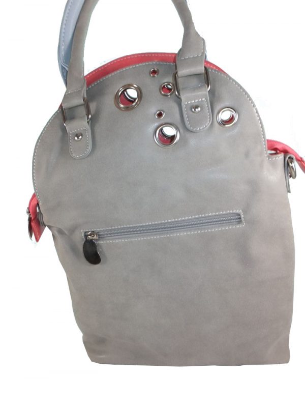 7261HT8A  Hi-Di-Hi Tasche rose-hellblau-grau