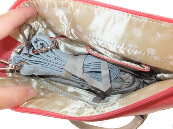 7261HT8A  Hi-Di-Hi Tasche rose-hellblau-grau