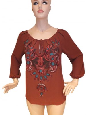 6809MT6 mat Blusen- Pulover 6809MT6 mat Blusen- Pulover
