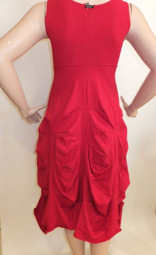 7430MK8 Kleid rot Gr 40 u 48