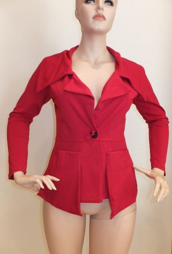7484BB8 rot Blazer Gr 42