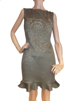 7519BK8 Kleid grün Gr 36 7519BK8 Kleid grün Gr 36
