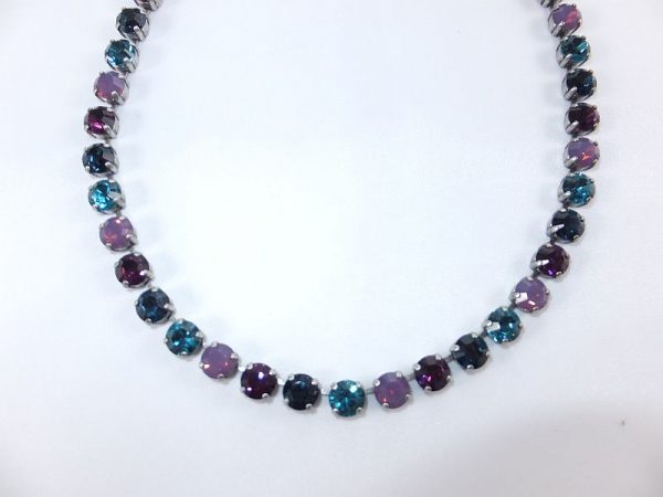 3026PH2B Halskette türkis-violett