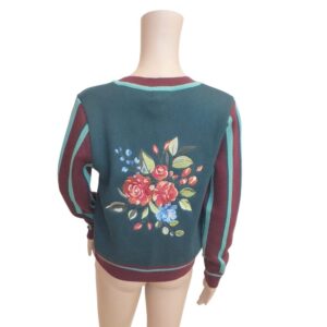 10014LJ5 Lalamour Jacke Rose petrol Gr 36