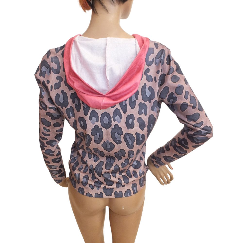 10024MP5 Pulli Missy Leo braun-rot Gr 36 u 38 10024MP5 Pulli Missy Leo braun-rot Gr 36 u 38