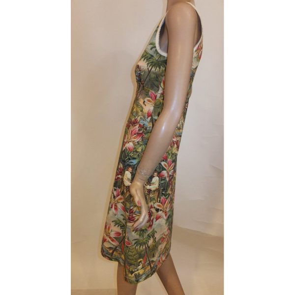8756LK2 Kleid Lalamour Dschungel Gr 36