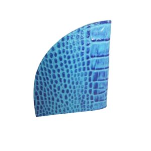 10038DG5B déqua G2 Unikat Geldbörse Kroko blau