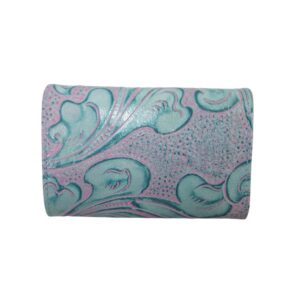 10040DG5B déqua G7 Unikat Geldbörse türkis-rose