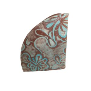 10042DG5B déqua G2 Unikat Geldbörse braun-türkis