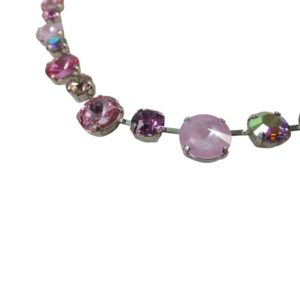 10055PH5 Halskette Pees pink-rose