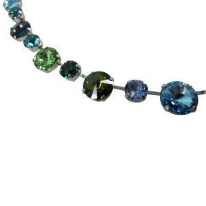 10060PH5 Halskette Pees grün-türkis-blau