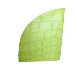 10079DG6B déqua G2 Unikat Geldbörse Kroko hellgrün