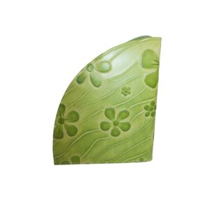 10085DG6B déqua G2 Unikat Geldbörse Blume hellgrün