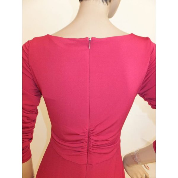 8810SK2 Swing Kleid dunkelrot Gr.40
