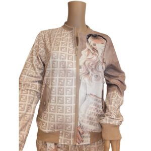 10075MA6 2tlg Missy Anzug beige-creme Gr 36, 38 u 40 10075MA6 2tlg Missy Anzug beige-creme Gr 36, 38 u 40