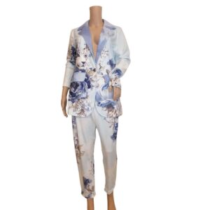 10074MA6 2tlg Missy Anzug hellblau Gr 36, 38, 40 u 42 10074MA6 2tlg Missy Anzug hellblau Gr 36, 38, 40 u 42