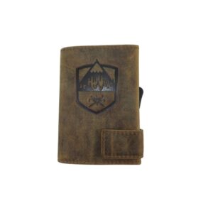 10099OK6 SecWal Leder Kartenetui-Geldbörse Leder