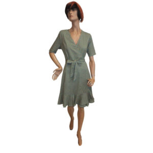 10104LK6 Lalamour Wickelkleid pink Gr 38, 40 u 42 10104LK6 Lalamour Wickelkleid pink Gr 38, 40 u 42