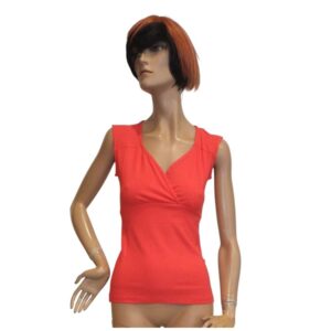 10113LT6 Lalamour Rip Top hellrot Gr 36, 38, 40, 42 u 44