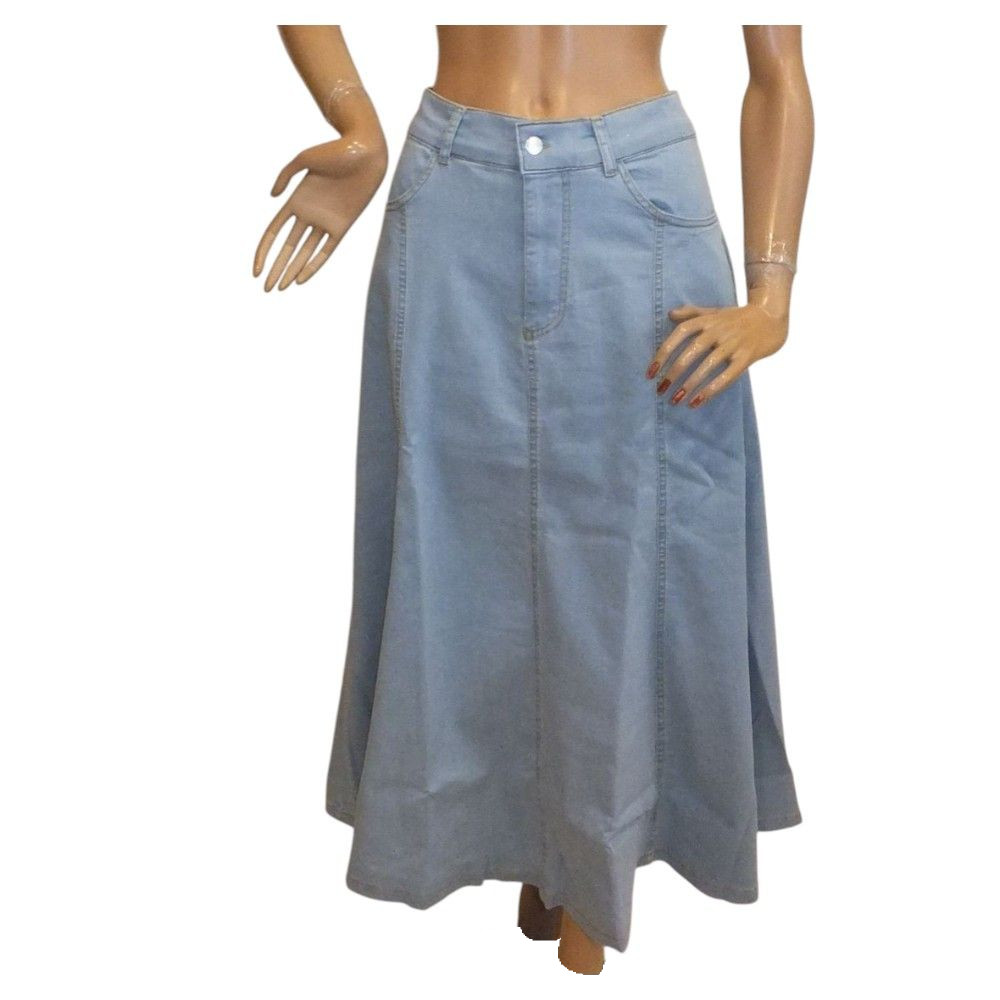 10122LT6 Lalamour Jeans-Rock lang Gr 38, 40 u 42 10122LT6 Lalamour Jeans-Rock lang Gr 38, 40 u 42