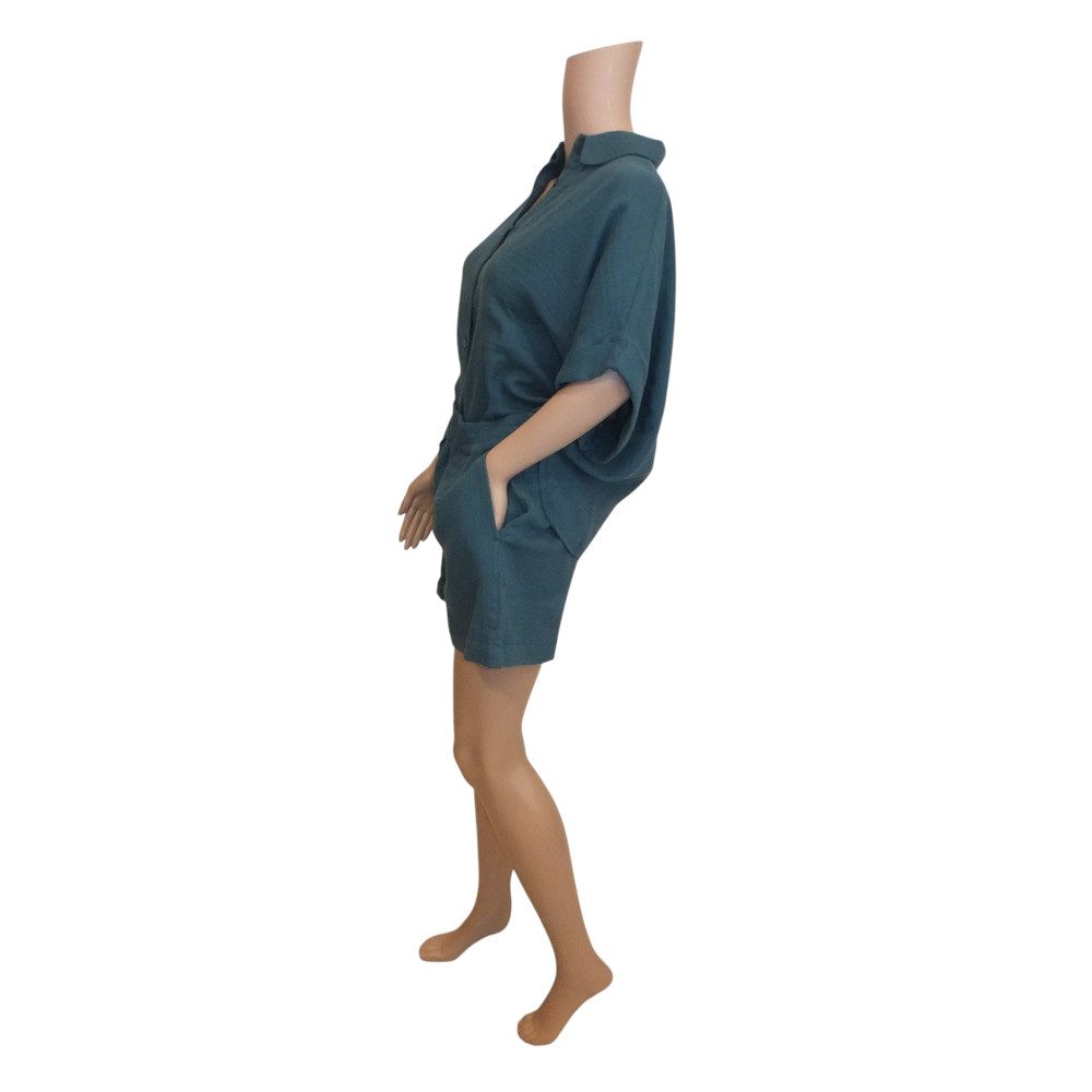 10111LH6 Lalamour Kurze Hose petrol Gr 36, 38 u 40 10111LH6 Lalamour Kurze Hose petrol Gr 36, 38 u 40