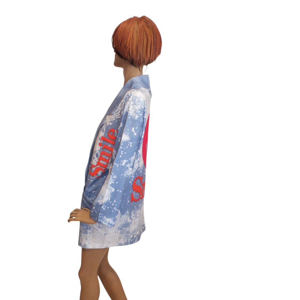10134MJ6 Missy Smile Jacke hellblau one size 10134MJ6 Missy Smile Jacke hellblau one size