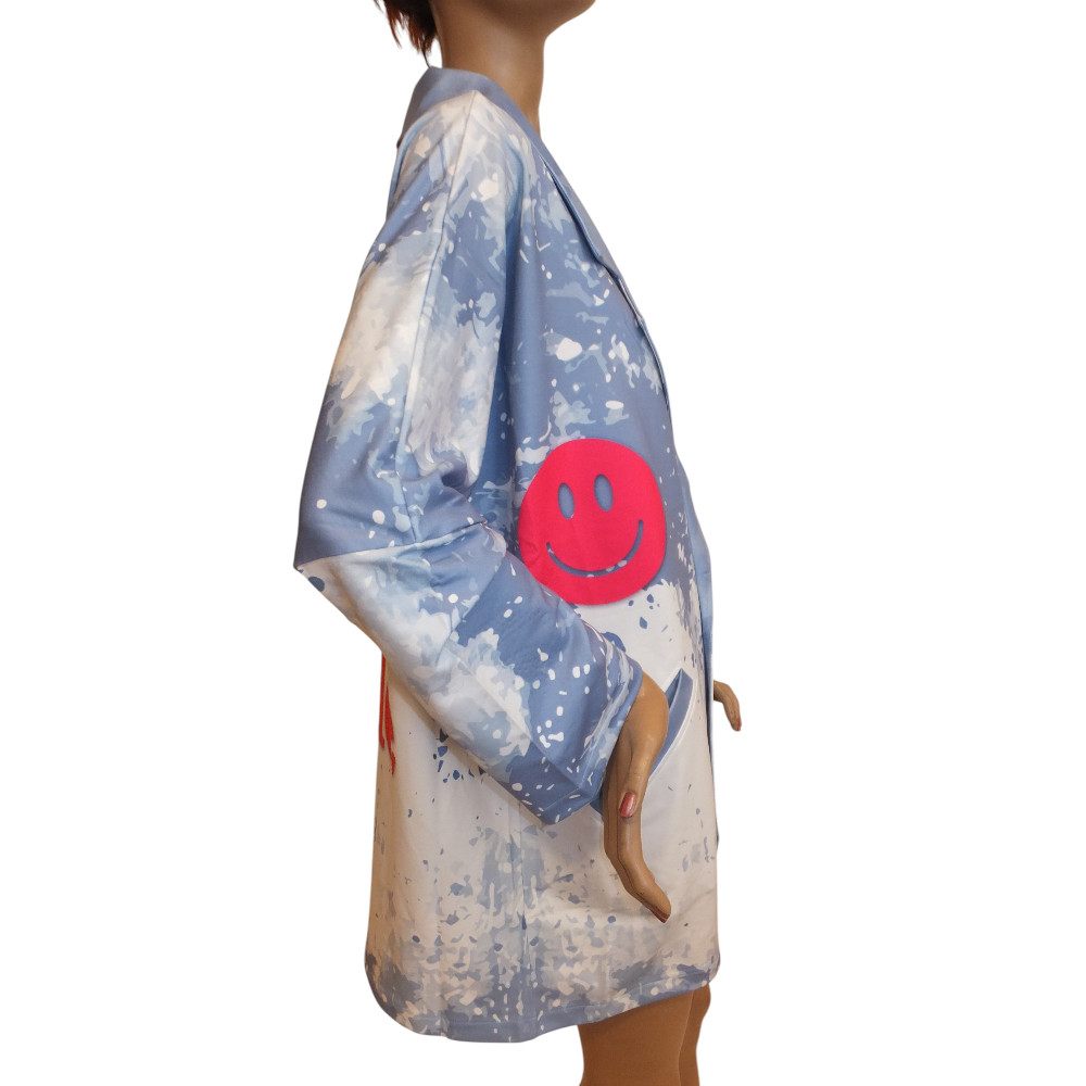 10134MJ6 Missy Smile Jacke hellblau one size 10134MJ6 Missy Smile Jacke hellblau one size
