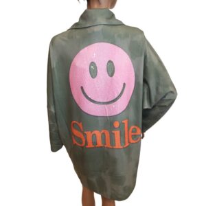 10136MJ6 Missy Smile Jacke grün one size 10136MJ6 Missy Smile Jacke grün one size