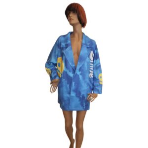 10135MJ6 Missy Smile Jacke blau one size 10135MJ6 Missy Smile Jacke blau one size